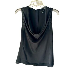Ann Taylor Elegant Black Sleeveless Top